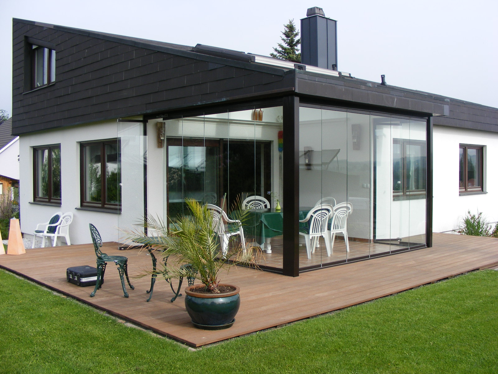 Glashaus in Tröstau